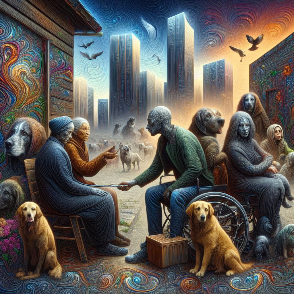support rehabilitation for dogs and the homeless
